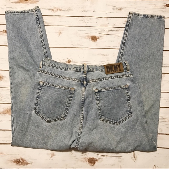 DKNY Vintage Light Wash Jeans - Picture 2 of 5